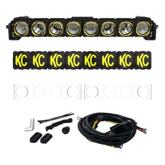 KC HiLiTES® - Flex Era™ Series 20" 216W Combo Beam LED Light Bar with Amber Backlight