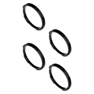 KC HiLiTES® - Flex Series Gloss Black Housing Bezels