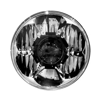 KC HiLiTES® - 7" Round Chrome Gravity Pro Projector LED Headlight (H6024)