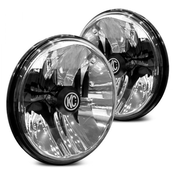 KC HiLiTES® - Gravity 7" Round Chrome LED Headlights