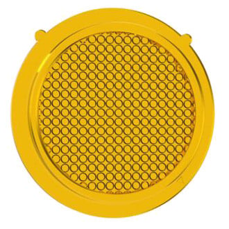 KC HiLiTES® - 3" Amber Polycarbonate Flood Beam Lens for Flex Era™ 1 Series