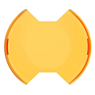 KC HiLiTES® - 6" Round Amber Polycarbonate Cover for SlimLite™