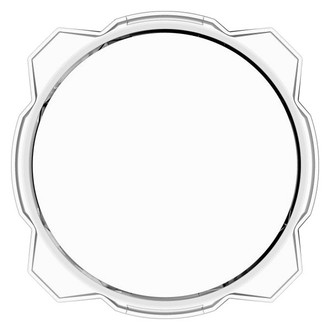 KC HiLiTES® - 6" Round Clear Polycarbonate Cover for Gravity™ Pro6
