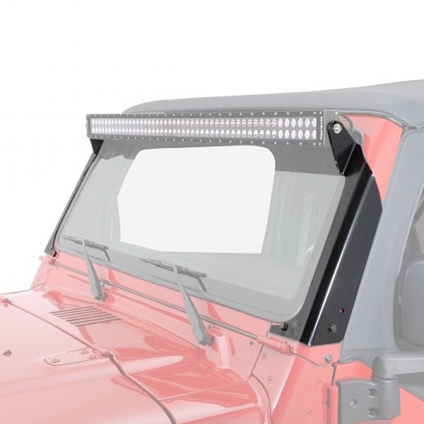 KC HiLiTES® - Windshield Frame Mounts, Jeep Wrangler