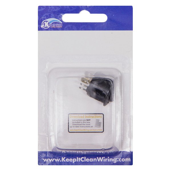  Keep It Clean® - Rocker Style Red Round LED Switch