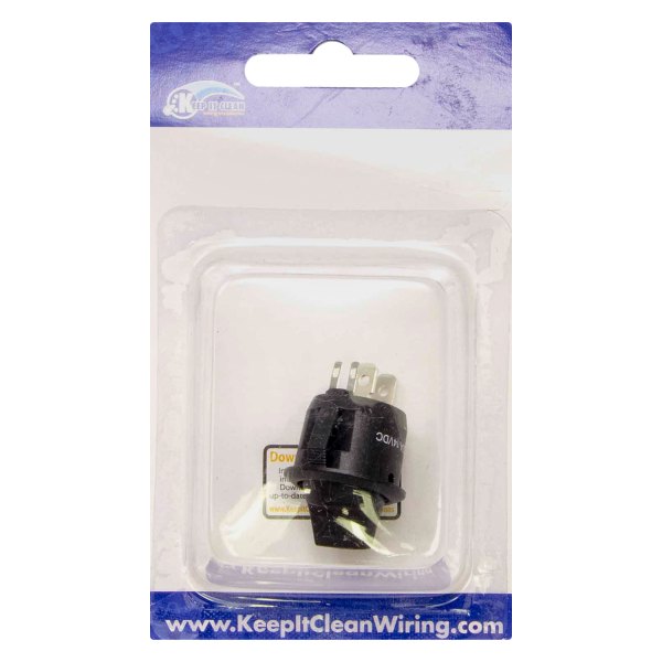  Keep It Clean® - Lever Style Green Round Framed LED Switch