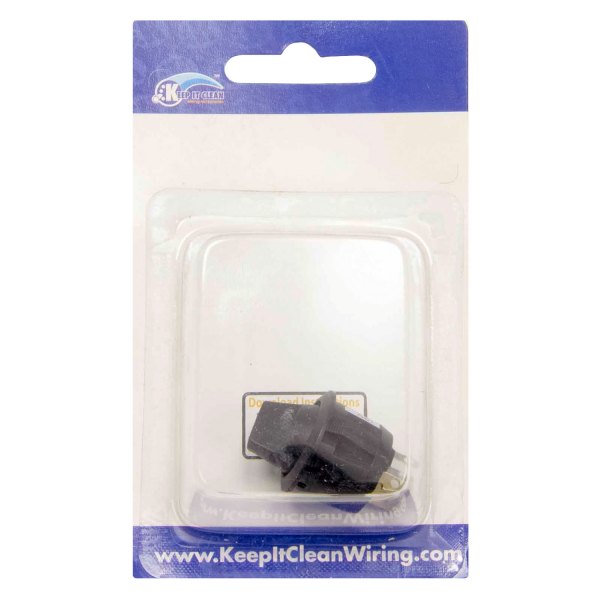  Keep It Clean® - Lever Style Yellow Round Framed LED Switch