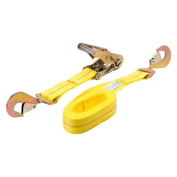 Keeper® - 10' x 2" Auto Ratchet Tie-Down with Twisted Snap Hooks