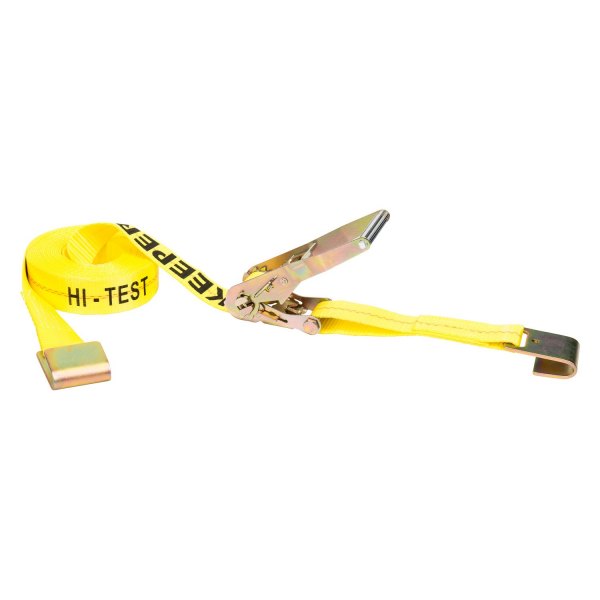 Keeper® - 30' x 2" Commercial Ratchet Tie-Down with Flat Hook (3333 lbs WLL / 10000 lbs Break Strength)