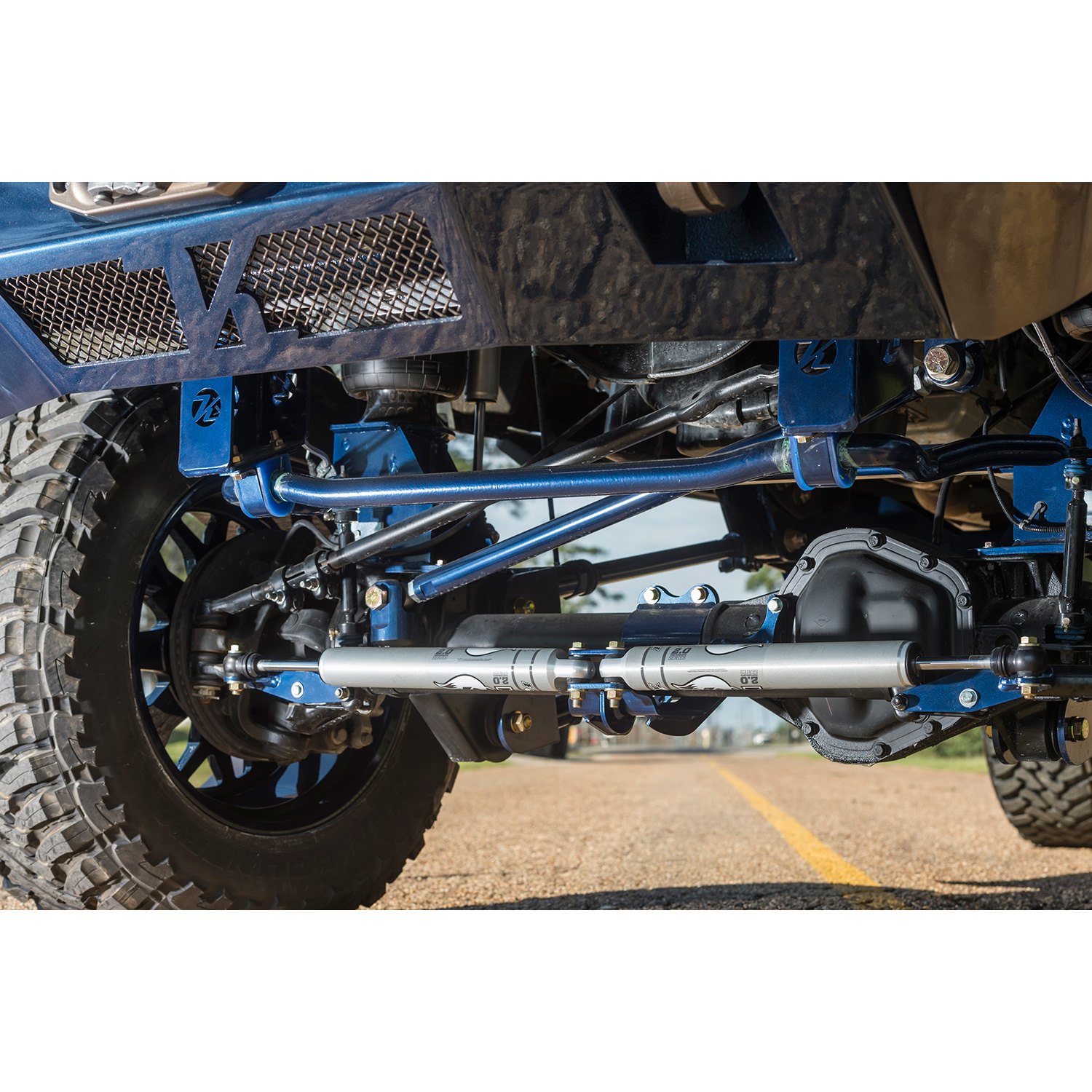 Kelderman® 69170 Dual Steering Stabilizer Bracket