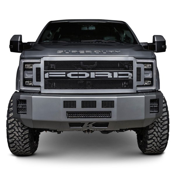 Kelderman® - Bravo Series Full Width Front Modular Raw Bumper