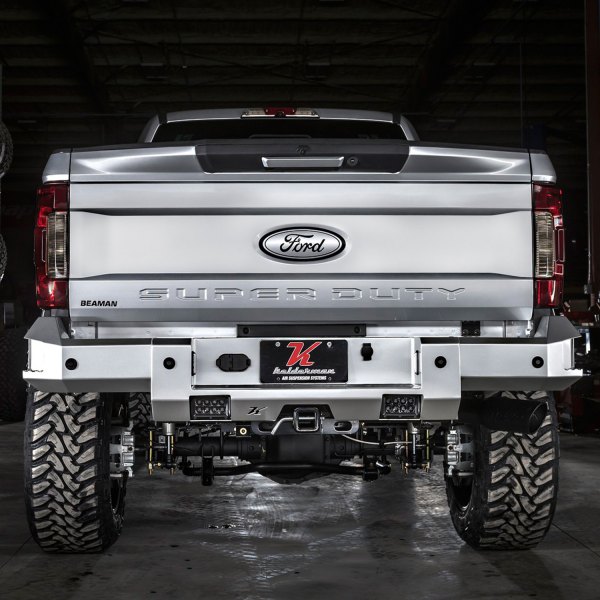 Kelderman® - Bravo Series Full Width Rear Modular Raw Bumper