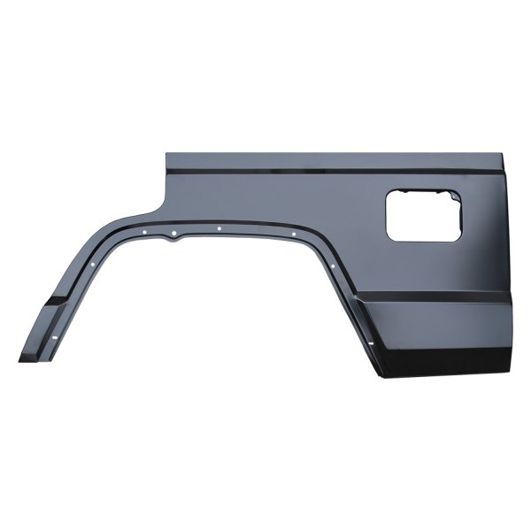 Key Parts® - Replacement Rear Driver Side Quarter Panel with Dog Leg