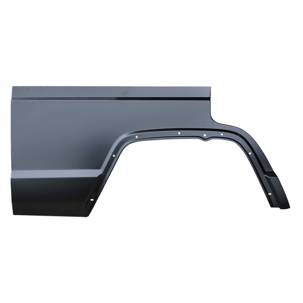 Key Parts® - Replacement Rear Passenger Side Quarter Panel with Dog Leg