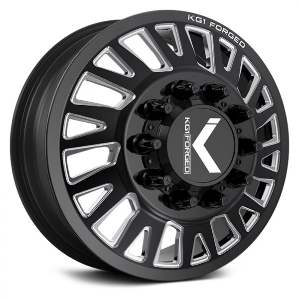 KG1 FORGED® - KD001 MASTER Gloss Black with Milled Accents