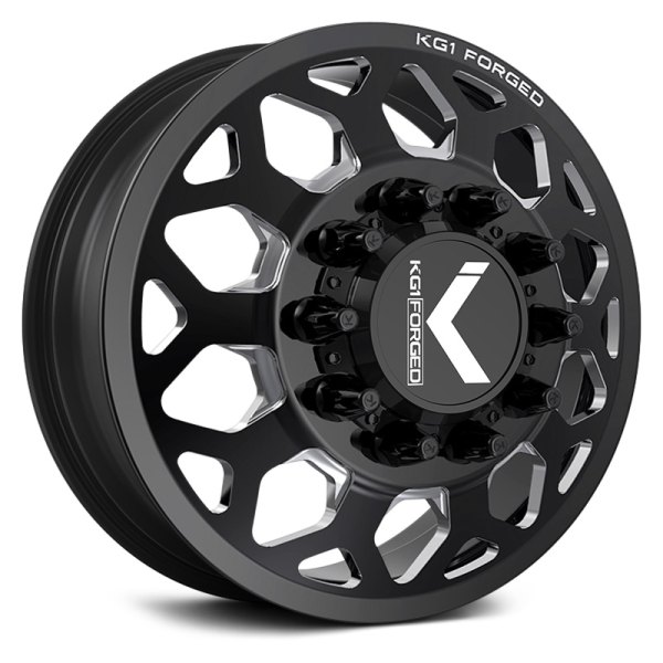 KG1 FORGED® - KD006 BLITZ Gloss Black with Milled Accents