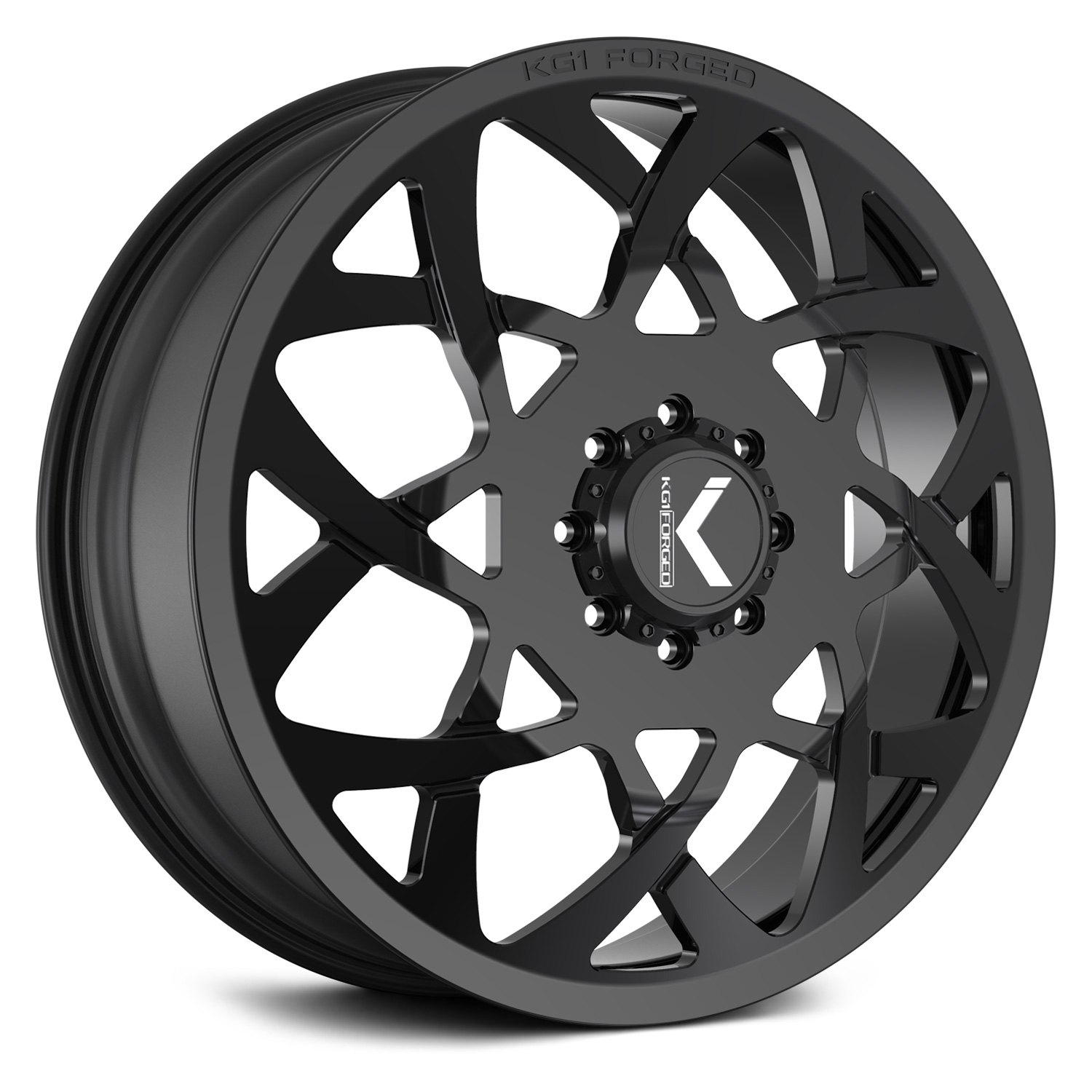 Kg1 Forged® Kd008 Orbital Wheels Gloss Black Rims