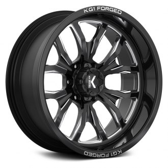 KG1 FORGED® - KF001 PRIMACY 6 Gloss Black with Milled Accents