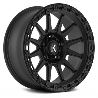 KG1 FORGED® - KO105 ADRENALINE Textured Matte Black with Black Ring