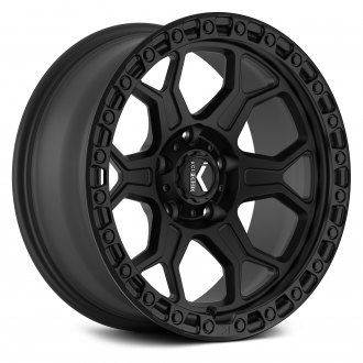 KG1 FORGED® - KO111 BISHOP Textured Matte Black with Black Ring