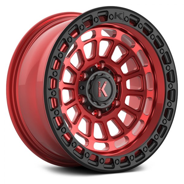 KG1 FORGED® - KO620 LIFTER Candy Red with Matte Black Ring