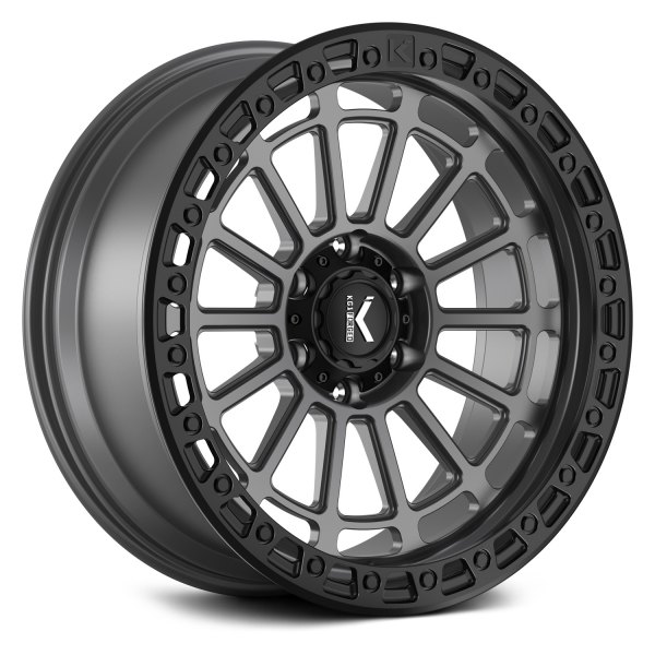 KG1 FORGED® - KO620 LIFTER Textured Matte Anthracite with Black Ring