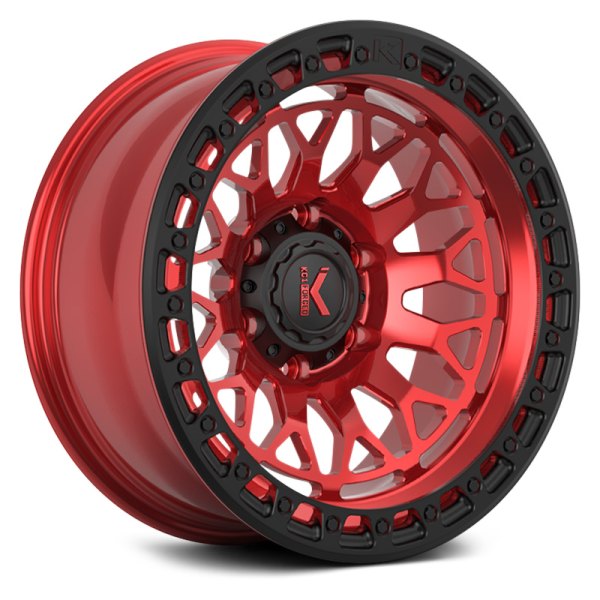 KG1 FORGED® - KO720 DIAMONDHEAD Candy Red with Matte Black Ring