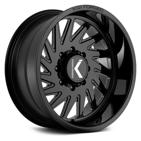 KG1 FORGED® - KT056 OUTBURST Gloss Black with Milled Accents