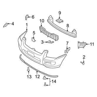 Kia OE - Front Bumper - Bumper & Components