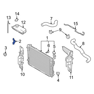 Kia OE - Upper Radiator Mount Bracket