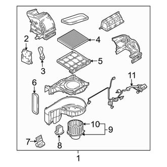 Kia OE - Air Conditioner & Heater - Blower (EX / LX)