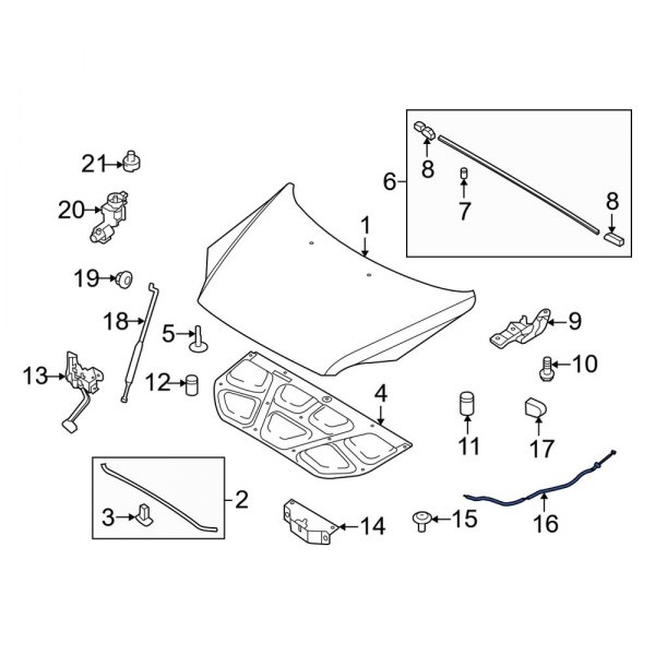 Hood Release Cable