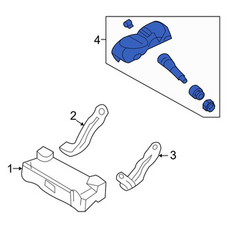 Kia OE - Tire Pressure Monitoring System (TPMS) Sensor