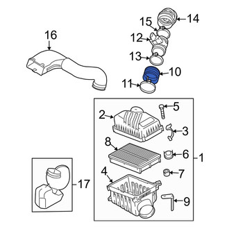Kia OE - Engine Air Intake Hose