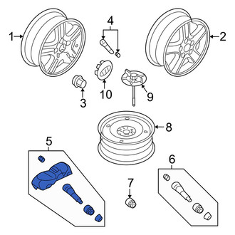 Kia OE - Tire Pressure Monitoring System (TPMS) Sensor