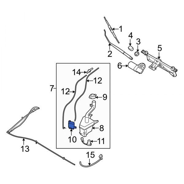 Windshield Washer Pump