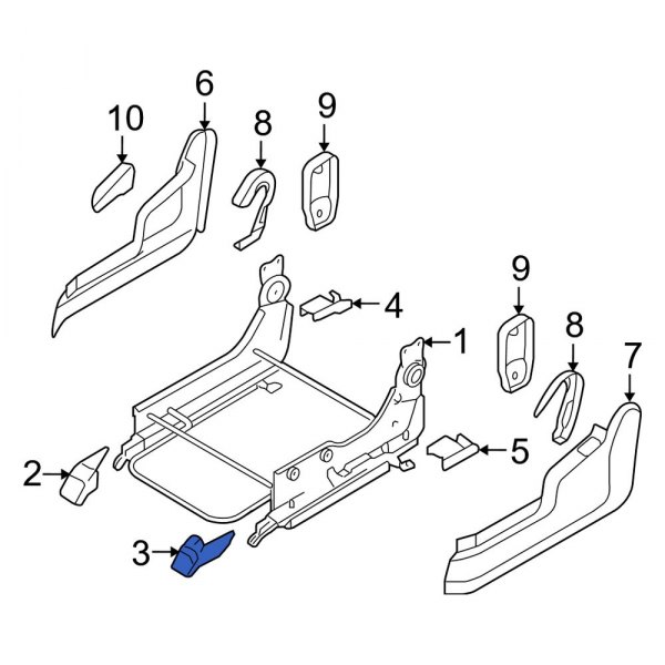 Seat Track Cover