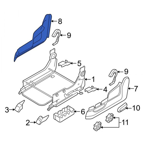 Seat Track Cover