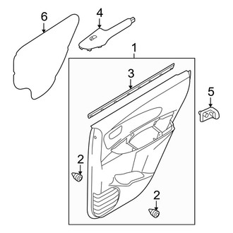 Kia OE - Rear Door - Interior Trim