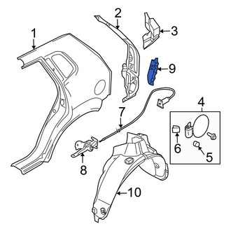 Kia OE - Rear Quarter Panel Vent
