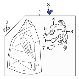 Kia OE - Bumper Cover Retainer