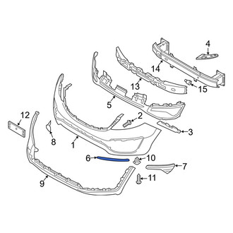 Kia OE - Front Right Bumper Trim