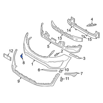 Kia OE - Front Tow Eye Cap