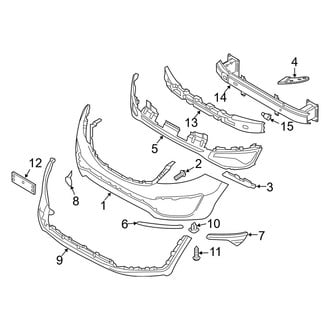 Kia OE - Front Bumper - Bumper & Components