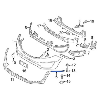 Kia OE - Front Right Bumper Trim