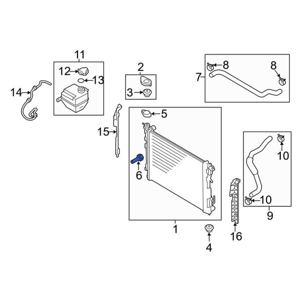 Radiator Drain Plug