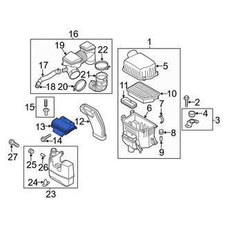 Kia OE - Engine Air Intake Hose