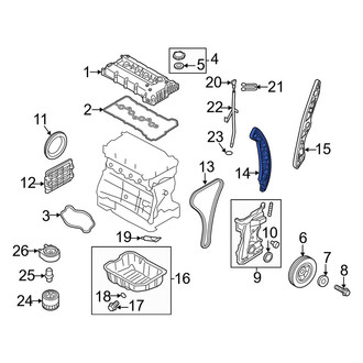 Kia OE - Engine Timing Chain Tensioner