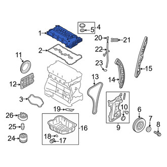 Kia OE - Engine Valve Cover