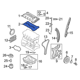 Kia OE - Engine Valve Cover Gasket